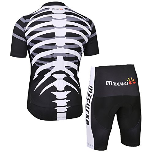 Image of Mens Cycling Shirt Jersey + Shorts Pants Suit Sets