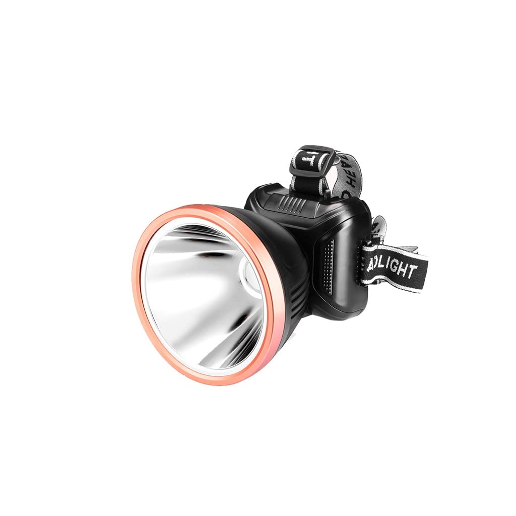 OYYMTE High-Brightness LED Headlight Long-Term Battery Life Strong Light Long-Range Charging Tube Bright Head-Mounted Coal Mine Lamp Home