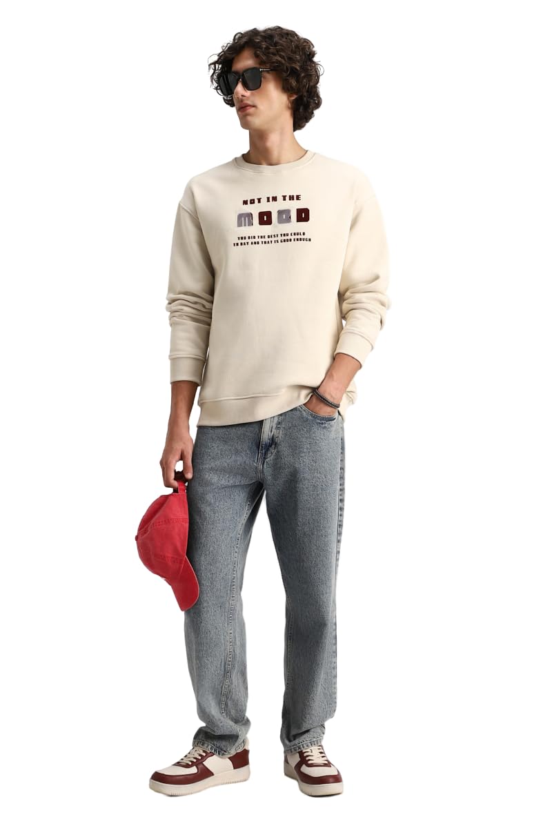 snitch Men Graphic Print Crew Neck & Full Sleeve Regular Fit Pullover Sweatshirt | Cotton Blend Lightweight & Soft Fabric for Stylish Casual Wear-picture-31