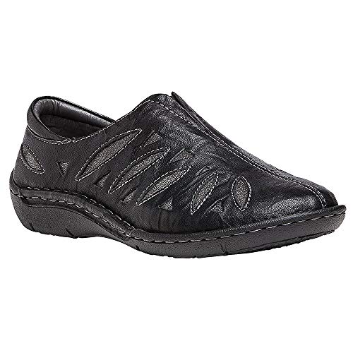 Image of Propet Womens Cameo Cut Out Slip On Flats Casual - Brown