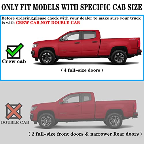 Image of COMNOVA Running Boards for 19-26 Silverado /Sierra 1500, 20-26 2500HD 3500HD