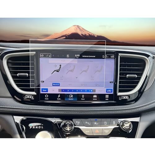 Verre trempé Chrysler Pacifica 2026 protection écran tactile anti-rayures dureté 9H