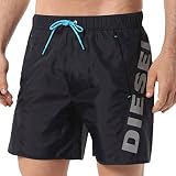 Diesel Herren BMBX-SEASPRINT Shorts, Schwarz (Navy 8Ae), Small