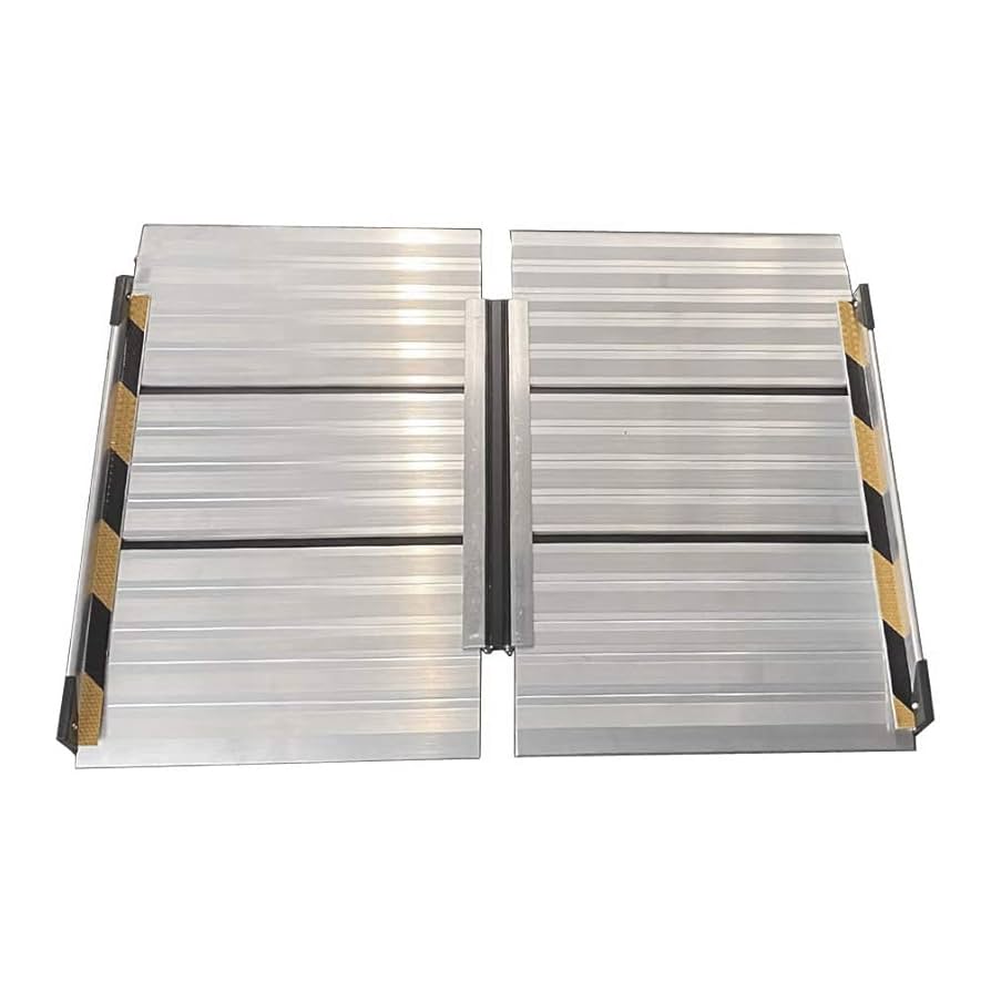 簡易設置スロープ【左右折り】【持ち運び簡単】 (88cm)used Amazon.co.jp: 【どこでもバリアフリー】簡易設置スロープ【左右