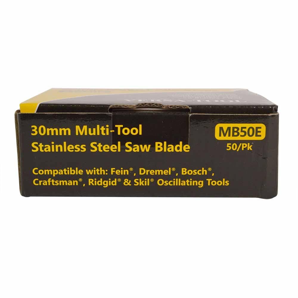 50pk rápido corte madera y plástico multiherramienta cuchillas compatibles con Fein Multimaster por Hardin