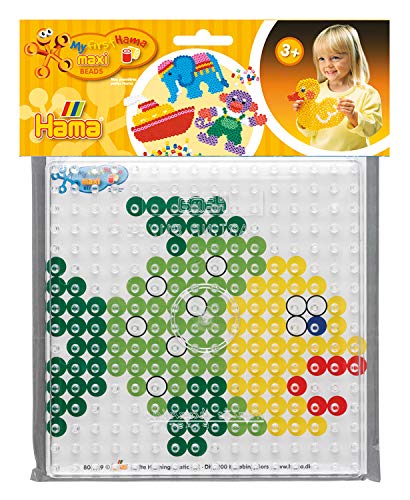Hama - 8283 - Maxi Sachet Mm - Plaque Carrée + Modèles