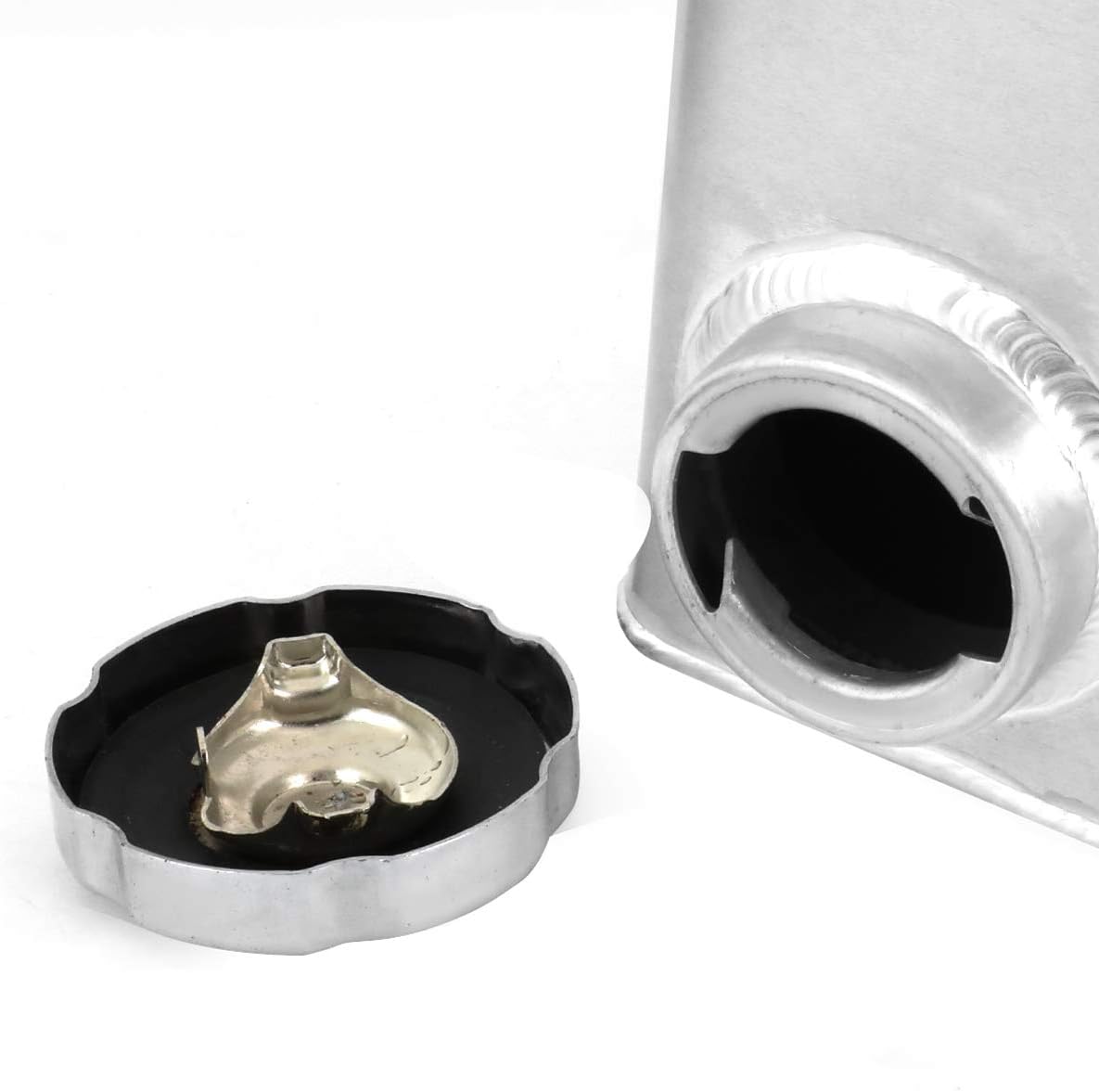 DNA MOTORING TANK-COL-016 Aluminum Coolant Expansion Overflow Tank [Compatible with 82-92 CAMARO/FIREBIRD]