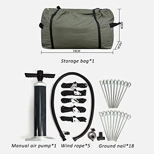 Carpa Inflable Outdoor para Camping 4-6 Personas miniatura 2