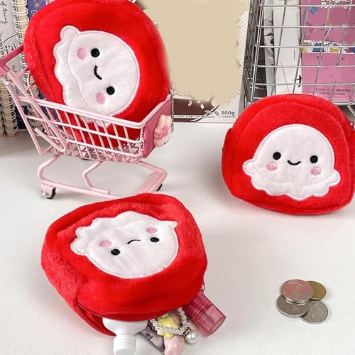 キッズぬいぐるみ小銭入れ、ぬいぐるみ小銭入れ,タコポーチ