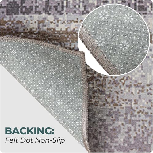 Superior 4X6RUG-ARA-TP Indoor Runner Rug, Non-Slip Backing thumb #7