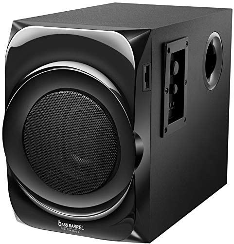 Image of Bass Barrel BB-33 130 Watts 4.1 Bluetooth Multimedia Home Theater Speaker System with FM, USB /Pendrive, AUX Support.