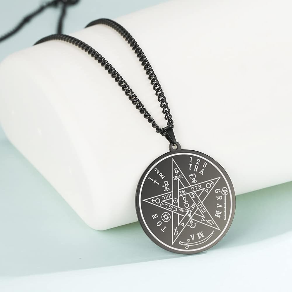 Amazon.com: Dreamtimes Vintage Tetragrammaton Pendant Necklace