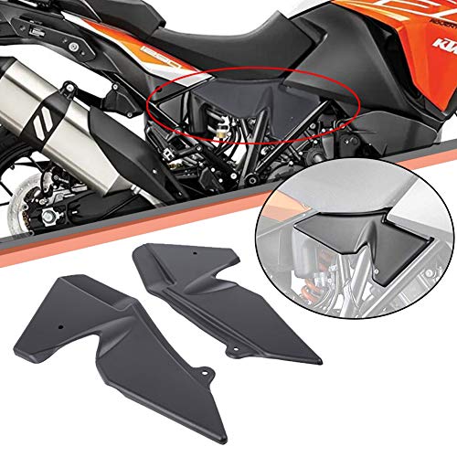 XX eCommerce Motocicleta Moto Radiador de plástico Guardia lateral Paneles de relleno Protector de cubierta de carenado para K-T-M 1050 1090 1190 1290 Super Adventure ADV
