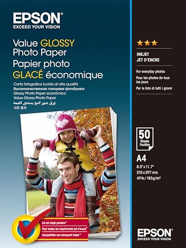 Epson C13S400036 Fotopapier, A4, 50 Blatt
