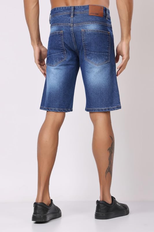 Image of London Hills Denim Shorts for Men || Jeans Shorts for Men || Half Shorts for Men || Denim Half Pant for Men
