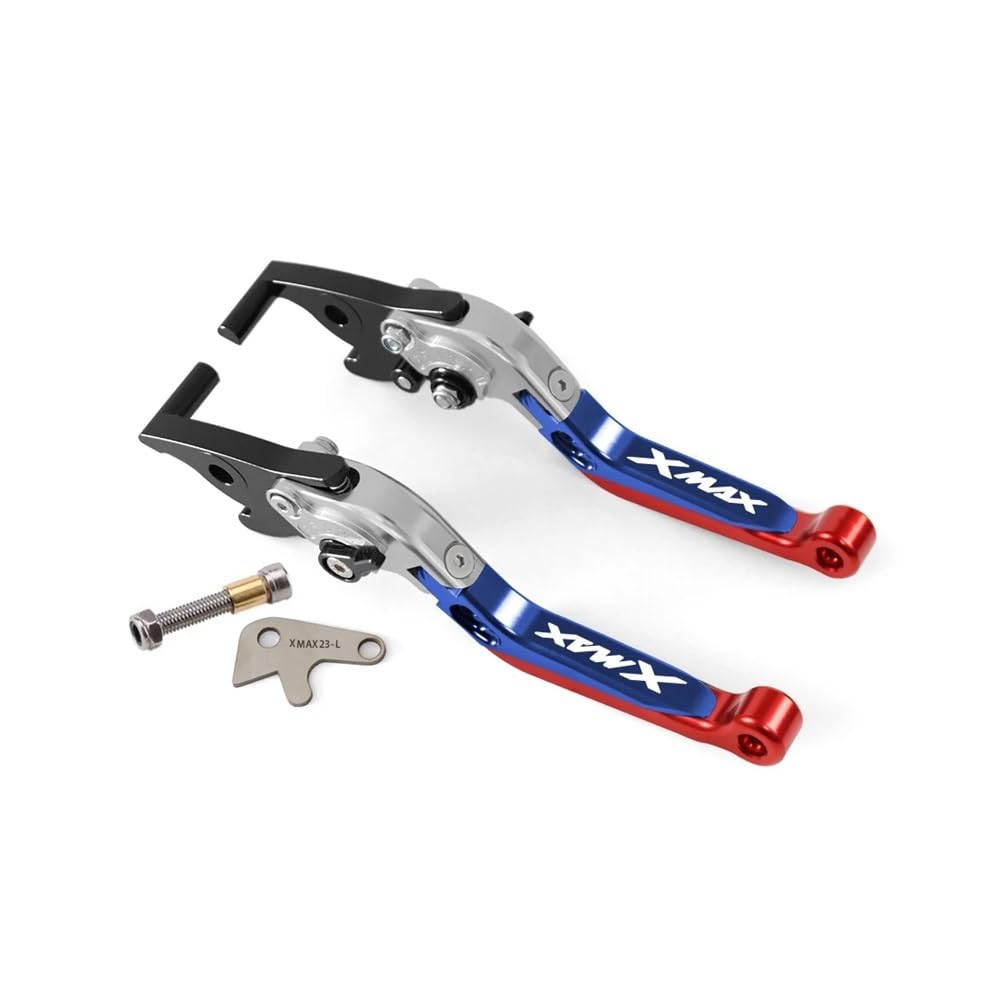 Prsdfg 3 Brake Clutch Levers Handle For Xmax125 Xmax250 Xmax300 Xmax400 202 Brake Handle Adjustable Motorcycle Clutch Extendable