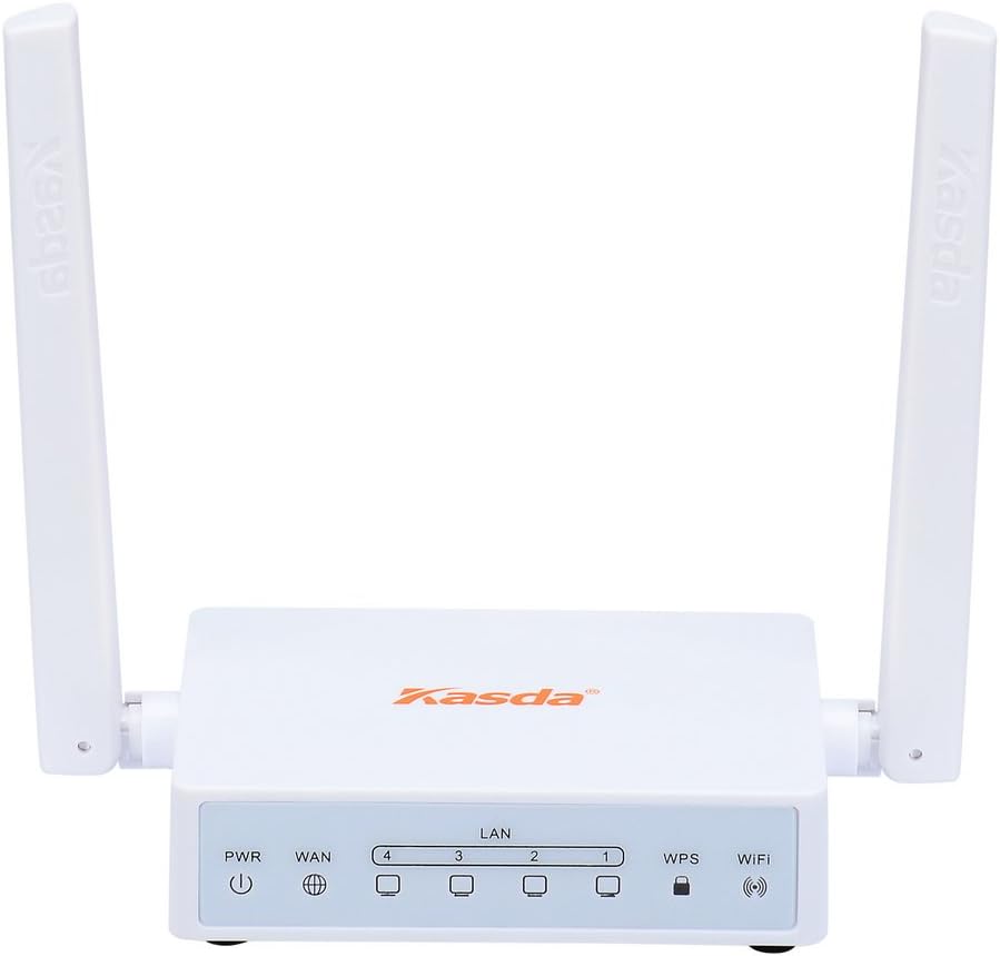 N300 WiFi Router, Easy Setup via Cellphone, 5dBi High Gain Antenna, High Speed Wireless Router for Home / Office (N300 / KW5515 Link Smart) N300 WiFi Router, Easy Setup via Cellphone, 5dBi High Gain Antenna, High Speed Wireless Router for Home / Office (N300 / KW5515 Link Smart)