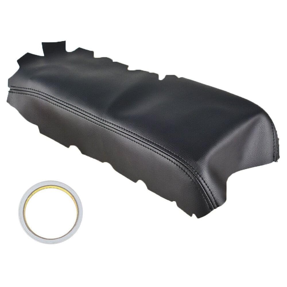 BYRXMO Center Console Lid Armrest Cover Black Leather for Lexus for IS200t 2016 for IS250 2014-2015 for IS300 2016-2017 for IS350 2014-2017