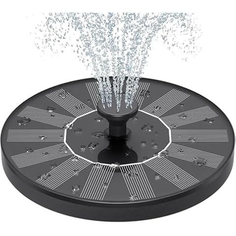 Estefanlo Solar Water Fountain for Gardens Cover