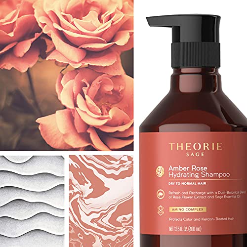 Theorie TH-ARC800 Amber Rose Hydrating Conditioner- Refresh & Hydrate, Irresistible Scent Of Rose, Jasmine & Amber, Suited For All Hair Types-Color & Keratin Treated Hair thumb #2