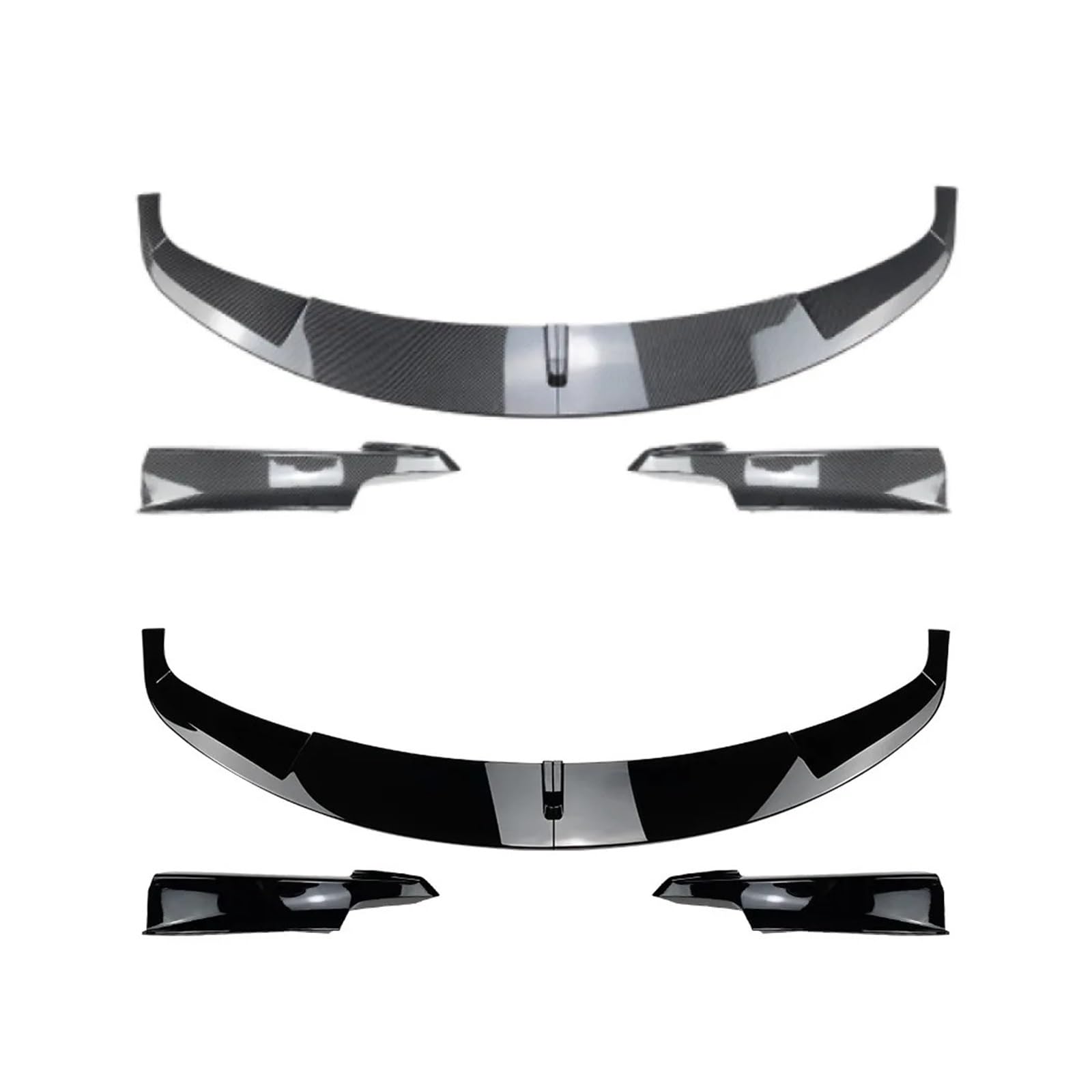 Warga rozdzielająca płetwy Pasuje do BMW serii 3 F30 F31 320i 2013-2019, przedni zderzak, spoiler, splitter, zestaw nadwozia spoiler samochód(GY6125)