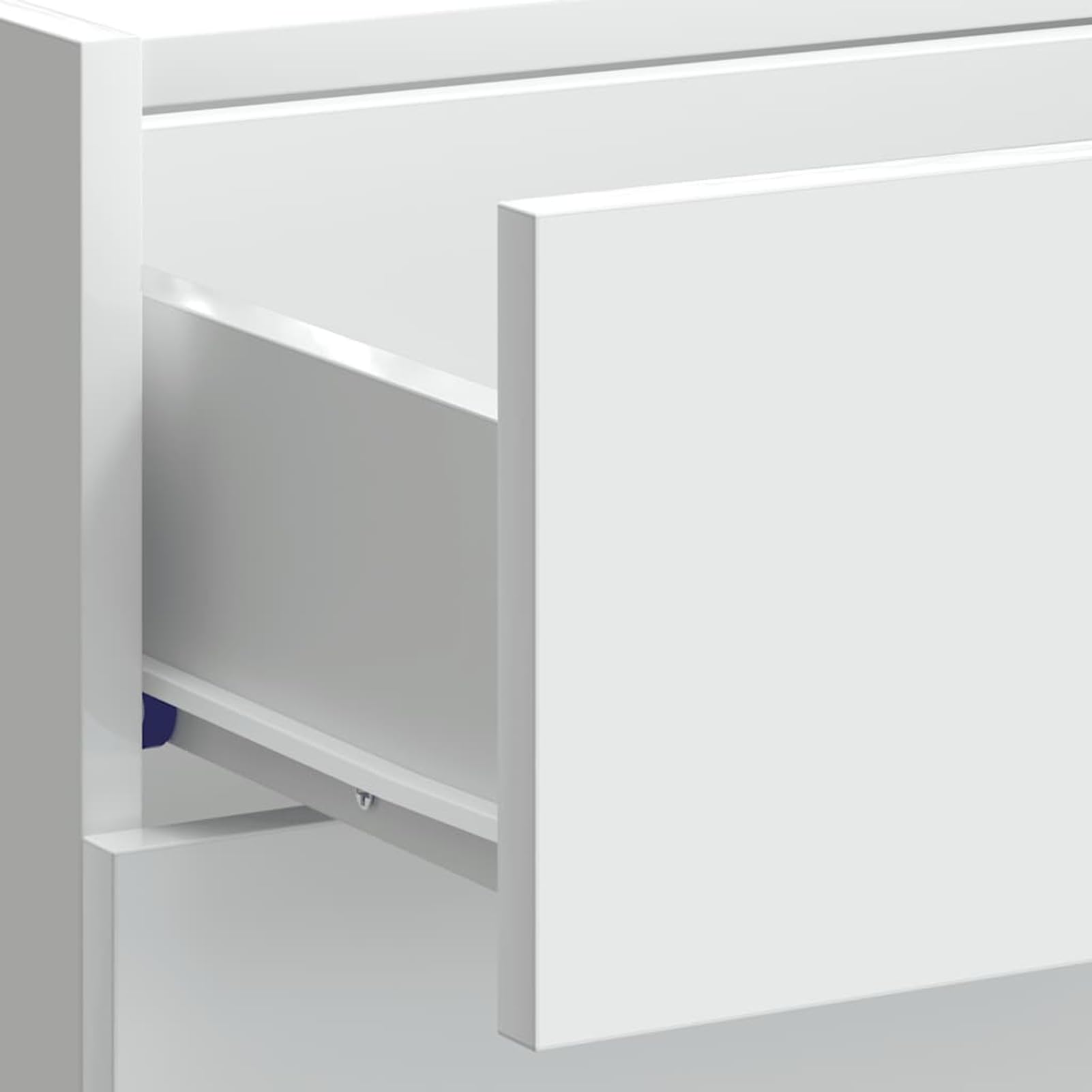 Gecheer Armadio da Cucina, Mobile Base con ripiano, Struttura in truciolato, Dimensioni 40x46x81,5 cm, Colore Bianco, per organizzazione Cucina