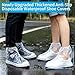 10 Pairs PE Waterproof Shoe Covers for Rain, Disposable Plastic Rain Shoe CoversWaterproof Non-Slip Overshoes for Men & Women, Indoor & Outdoor Boot Protectors (Transparent)
