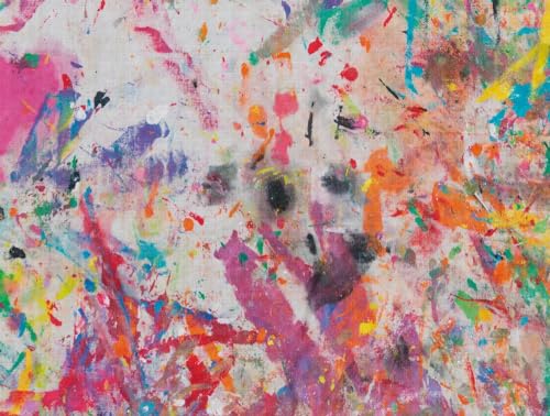 Livingwalls Fototapete Abstrakt Bunt Lila Orange 382521 The Wall 3,71 m x...