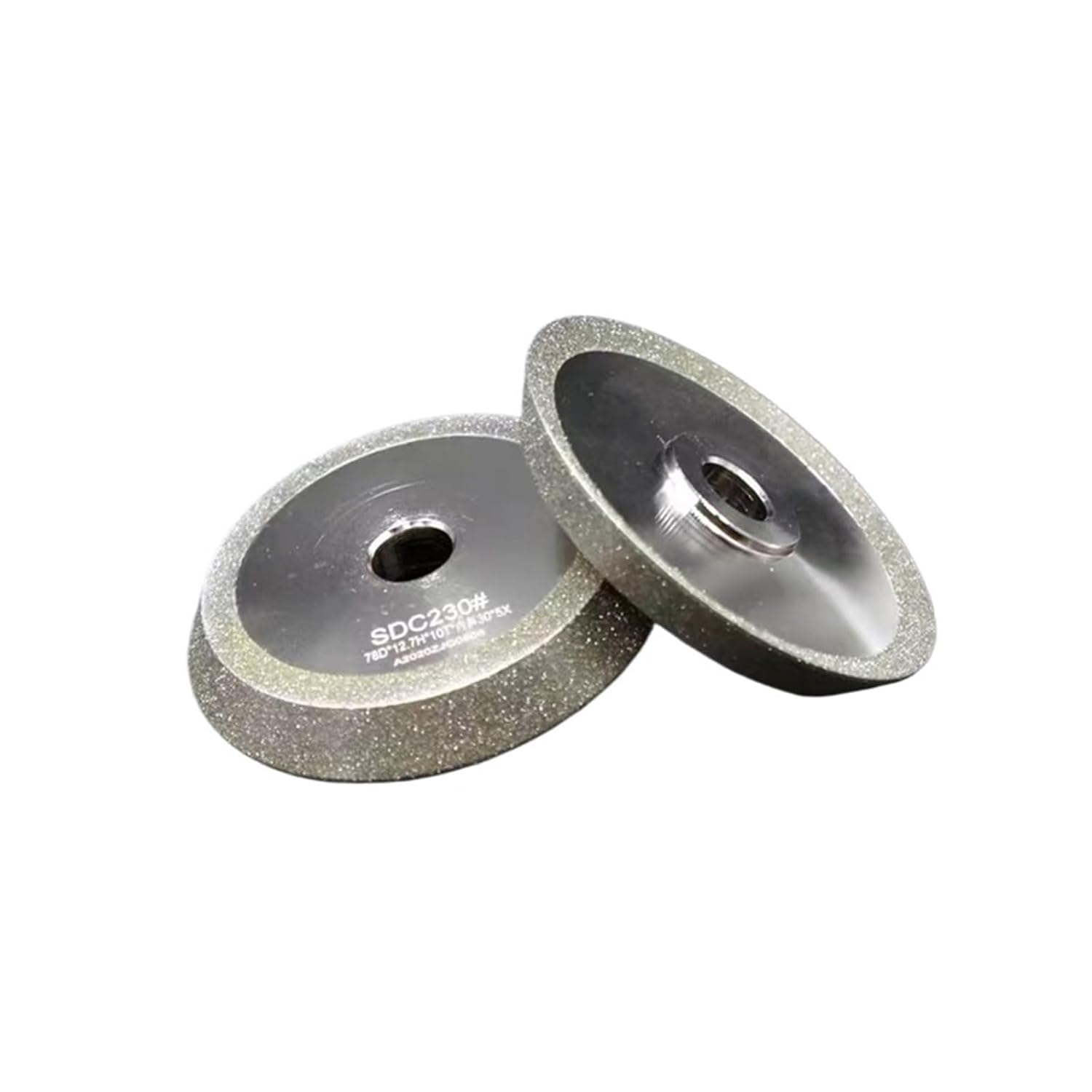 Milling Cutter Drill Bit Grinder SDC/CBN Diamond Aloy Grinding Wheel 13AD High Speed Steel 78x12.7x10mm(SDC 230)