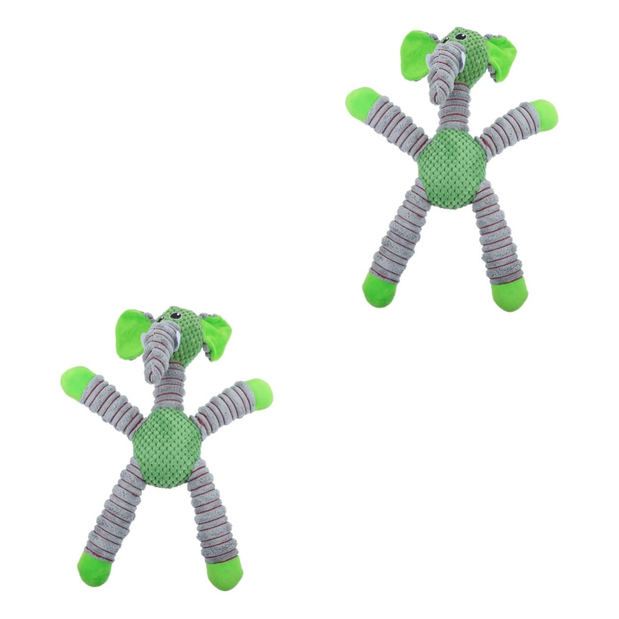 BESPORTBLE 2piezas Juguete Chirriante De Peluche para Perros para Cachorros y Perros Medianos Resistente Mordidas Diseño Ergonómico para Limpieza para Jugar Casa y Fiestas De Mascotas