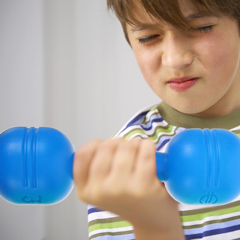 BESPORTBLE 6pairs Interactive Boy Girl Dumbbells Lightweight Exercising Weights for Boy Girl Material for and Play Accessories