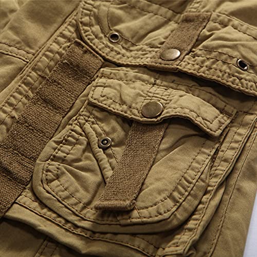 Shorts Mens Men's 5 Inch Inseam Shorts Cargo Work Shorts For Men Black Overall Shorts Mens Hiking Shorts Khaki Xl #TOP5