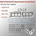 3.6L Head Gasket Set Bolts Kit Fits for J-eep Wrangler Grand Cherokee 2012-2017 Dodge Charger Challenger Avenger 11-20 Ram Promaster 13-20 for Chrysler 200 300 11-17 Replace HS26541PT ES72467