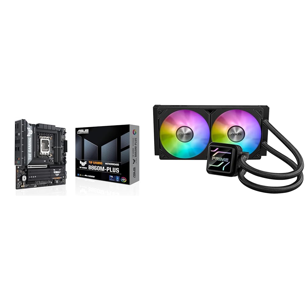 ASUS TUF Gaming B860M-PLUS + Prime LC 240 ARGB Bundle