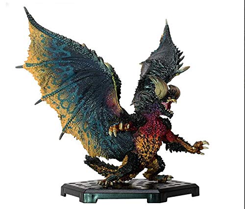 Yvonnezhang Japan Anime MHW Monster Hunter World Game Figure Nergigante PVC Models Ancient Dragon Action Figure Decoration Toy Model