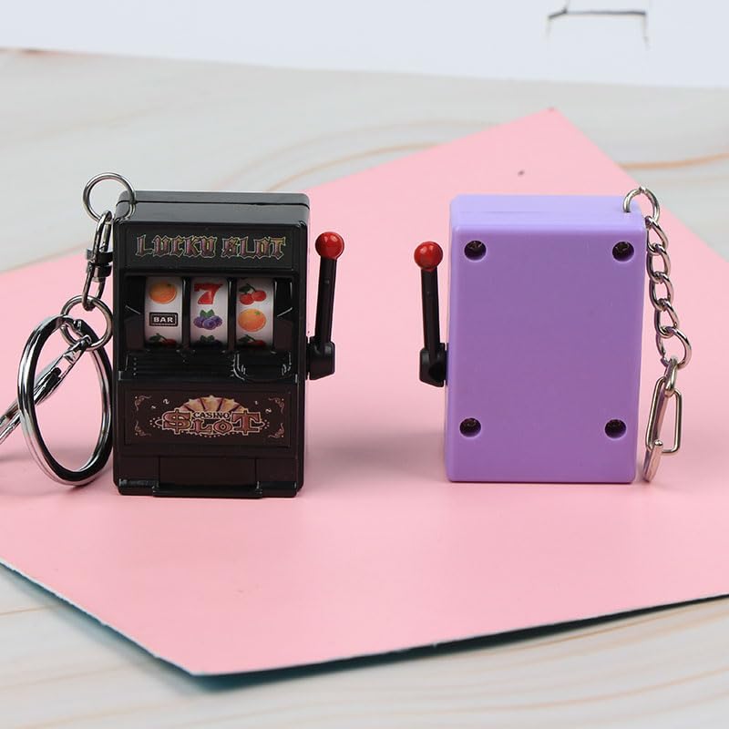 Porte-clés machine de jeu jackpot : cadeaux invités parfaits - 6