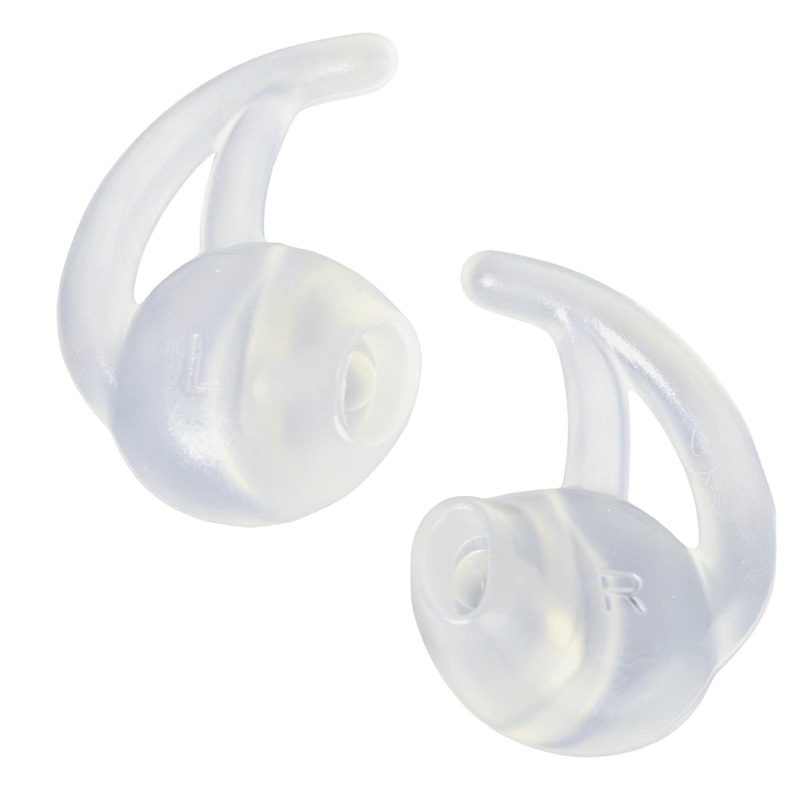 Fin-Style Replacement Ear Tips for Radio Earpieces Hearing Aids