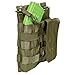5.11 AK Bungee/Cover Double Magazine Pouch, Tactical OD Green