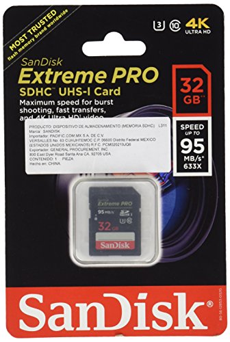 SanDisk Extreme Pro 32 GB SDHC - SDSDXP-032G-A46