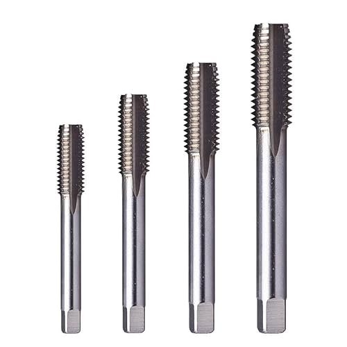 Y H M 6310080005 Set Of 2Pcs Metric Coarse Thread Hand Taps Carbon Steel M6 X 1.0Mm Thread Tap cover