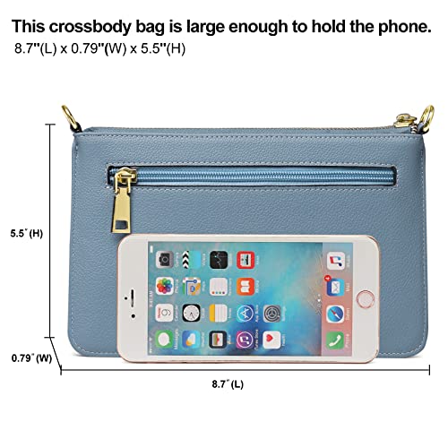 Sendefn Women's Wallet Large Capacity Rfid Blocking Leather Wallets Credit Cards Organizer With Checkbook Holder #TOP5