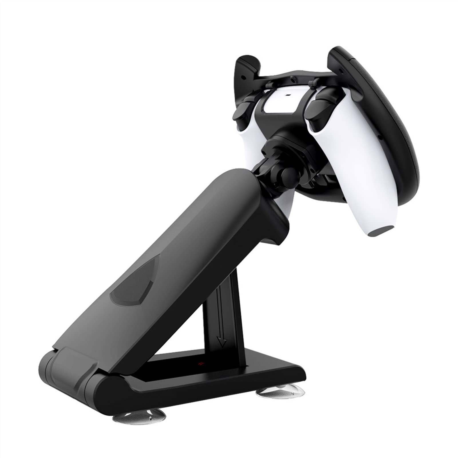Volant De Jeu for Ps5 Jeux De Course De Voiture Poignée avec Support Électronique Machine D'accessoires (Color : Black)