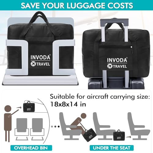 Travel Duffel Bag for Men and Wome Tote Weekender Overnight Carry On Bag Spirit Airlines Personal Item Travel Bag2