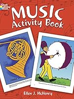 Algopix Similar Product 19 - Music Activity Book Dover Kids