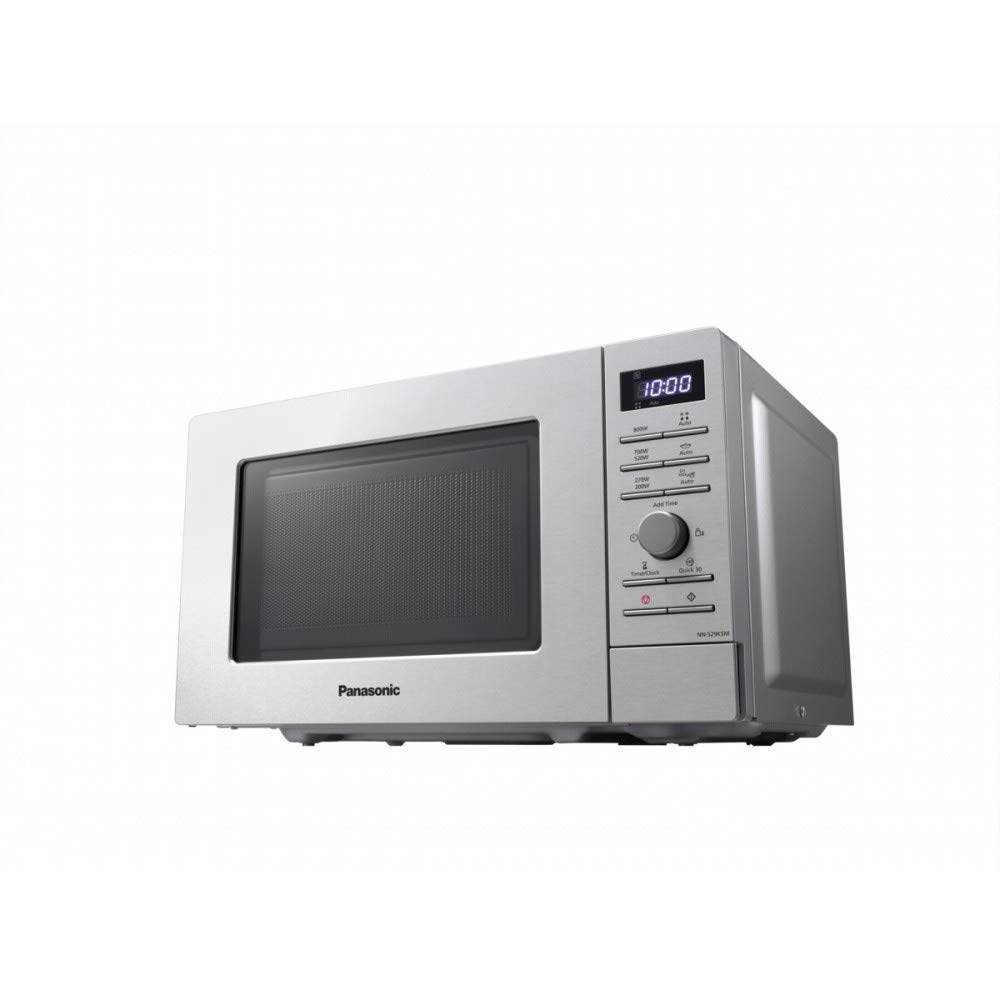 Panasonic NN-S29KSMEPG Solo - Microonde 800 Watt, 20 litri, in acciaio inox