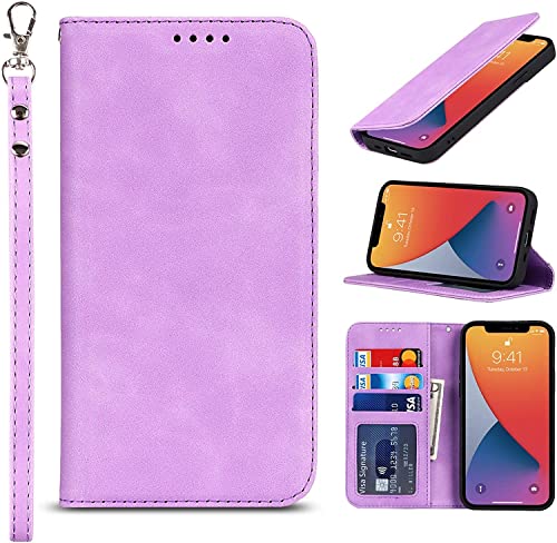 Funda para iPhone 13 Pro Max protectora tipo libro con soporte y tarjetero de piel 2