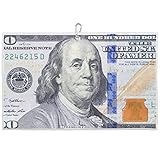 Pardick Money Golf Towel 15 x 24 in, Hundred Dollar Bill Golf Towels Golf Gifts for Men, Quick Dry L