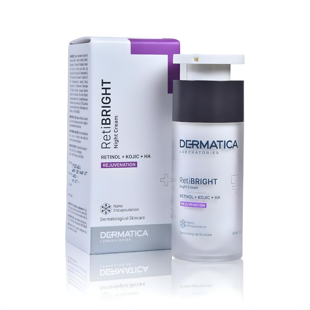 Dermatica RetiBright Night Cream | For Rejuvenation of Skin | 30ml