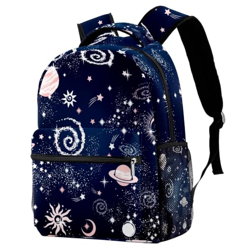 Sac à dos d'école multicolore 40cm avec grand compartiment