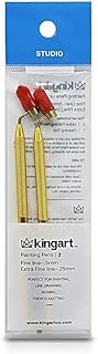 KINGART Fine Line Painting Pen Set of 2 Sizes